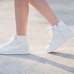 4 шт. 2 стиля цепочек из сплава для ремней безопасности&nbsp;AJEW-DR0002-16