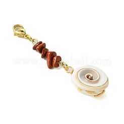 Decoración colgante de concha de ojo de shiva&nbsp;HJEW-JM02112