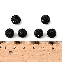 Бусины с класс А стразами&nbsp;RB-B026-10