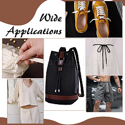 50м 5-х цветный плоский хлопковый плетеный шнур&nbsp;OCOR-PH0006-79B