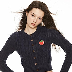 5 шт. 5 стиля латунные булавки из растительной смолы для рюкзака&nbsp;JEWB-YW0001-13