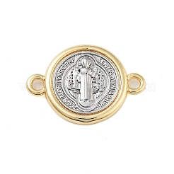 Покрытие стойки религия латунный соединитель подвески&nbsp;X-KK-B097-02G