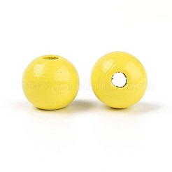 Круглые бусины из натурального дерева схима WOOD-A018-12mm-04