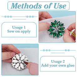 4шт железно-стеклянные кабошоны FIND-FG0004-86A