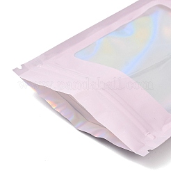 陰陽模様の再封可能なプラスチック袋  窓付きの密封袋  長方形  アザミ  12x9x0.01cm  片側の厚さ：2.7ミル（0.07mm）&nbsp;ABAG-D005-01A-02