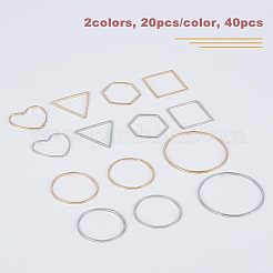 Латунные соединительные колечки KK-OC0001-01