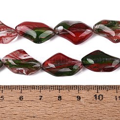 Handgemachte Murano Glas Perlen Stränge&nbsp;LA-N046-02G