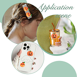 60шт 2 стиля непрозрачные кабошоны из смолы&nbsp;CRES-HY0001-09