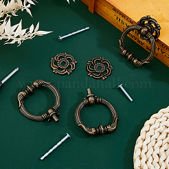 Ручка для ящика из цинкового сплава&nbsp;FIND-WH0817-192AB