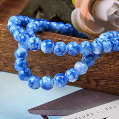 2 прядь непрозрачные стеклянные бусины GLAA-SZ0001-50J