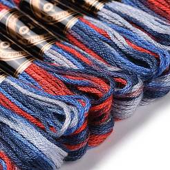 10 écheveau de fil à broder en polyester 6 épaisseurs&nbsp;OCOR-K006-A13