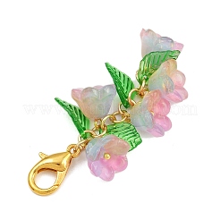 Подвесные украшения из прозрачного стекла HJEW-JM04147