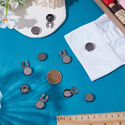 5 пара латунных запонок&nbsp;BUTT-FG0001-56B