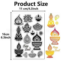 Пластиковые штампы DIY-WH20018-0156