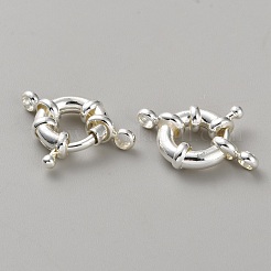 Латунная застежка пружинного кольца KK-WH20010-003B-S
