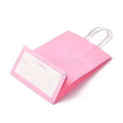 Прямоугольные подарочные пакеты из крафт-бумаги CARB-XCP0001-04