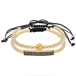 2 шт. латунные круглые бусины FS-WG7A50A-01