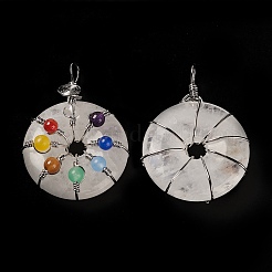 Природного кварца хрустальных подвесок&nbsp;G-A031-01P-04