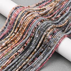 Природные смешанные камень бисер пряди G-RM241221-K19