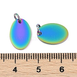 Dijes de etiqueta en blanco estampados en acero inoxidable 304 con recubrimiento iónico (IP)&nbsp;STAS-I311-34RC