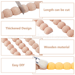24 stücke holz carving taille rand streifen für wohnzimmer hintergrund wand dekorative&nbsp;DIY-WH0622-555E