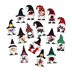 Подвесные украшения из дерева с односторонней УФ-печатью&nbsp;WOOD-N020-37