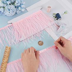 2м модная отделка из перьев страуса DIY-OC0013-52C