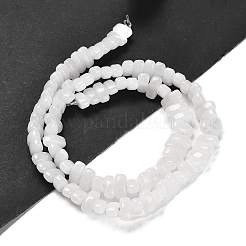 Бусины из натурального белого нефрита G-Q167-B01-01