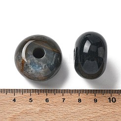 Natürliche indische Achatperlen mit großem Loch&nbsp;GG-CBA02C4-08D