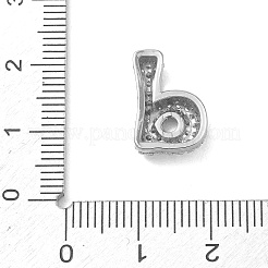 Ottone micro spianare pendenti zirconi&nbsp;KK-A300-02P-D