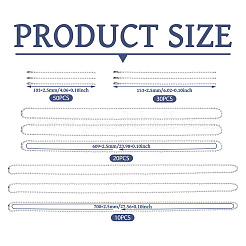 4 стиль железных шариковых цепей для цепей ценников&nbsp;FIND-TA0006-11
