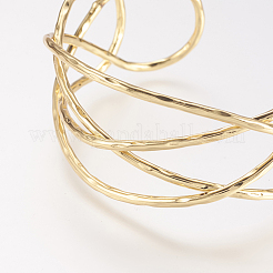 Браслет из латунной манжеты&nbsp;X-BJEW-P168-C08