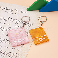 40шт прямоугольник с mp3-плеером силиконовые Молды своими руками DIY-BG0001-15