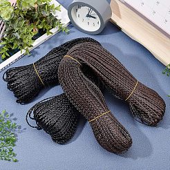 Плетеные имитация кожаные шнуры OHAR-WH0016-27B