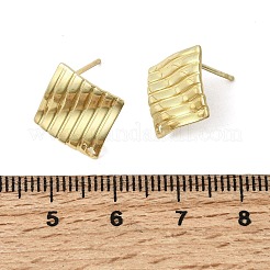 Фурнитура для сережек-гвоздиков из нержавеющей стали 304&nbsp;STAS-D217-02G