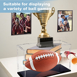 Прозрачная пластиковая витрина для минифигурок&nbsp;ODIS-WH0043-144A