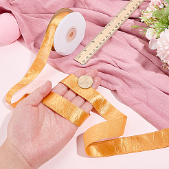 1 Rolle Kunstleder-Polyesterband&nbsp;DIY-CL0001-53B
