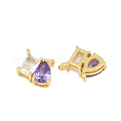 Laiton pavé de zircons cubiques&nbsp;CU-CBA6A75-03G