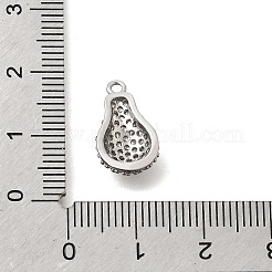 Pendentifs en laiton zircon cubique transparent&nbsp;KK-N289-12P