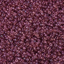 MIYUKIラウンドロカイユビーズ  日本製シードビーズ  11/0  （rr303)ローズゴールド光沢  2x1.3mm  穴：0.8mm  約5500個/50g&nbsp;SEED-X0054-RR0303
