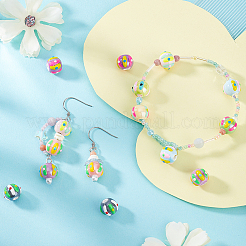 20шт 10 цвета фарфоровые бусины ручной работы PORC-PH0001-40