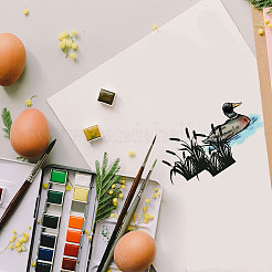 ПВХ пластиковые прозрачные штампы DIY-WH0448-0568