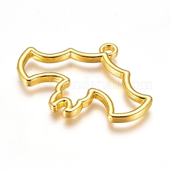 Подвески на лицевой панели из сплава цинка PALLOY-D199-16G