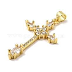 Стойки обшивки латунь микро проложить Циркон подвеску&nbsp;KK-F869-15G