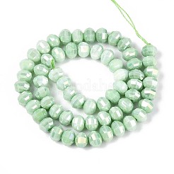 Антикоррозийные гальванические стеклянные бусины&nbsp;GLAA-T025-8mm-19F