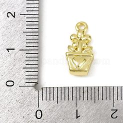 Подвески из латуни с прозрачным фианитом&nbsp;LS-KK-L238-08G