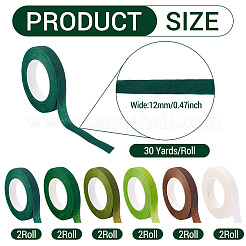 12 рулон двухцветной малярной ленты AJEW-TA0002-05