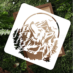 Stencil per pittura da disegno per animali domestici&nbsp;DIY-WH0675-089