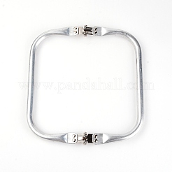 Cadre de poignée de sac à main en aluminium&nbsp;LS-FIND-WH0077-12C