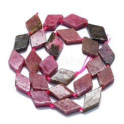Perline Rhodonite naturale fili&nbsp;G-K245-E11-02